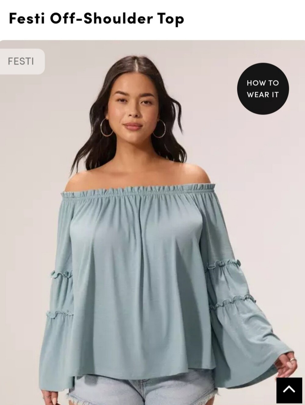 Festi Off-Shoulder Top